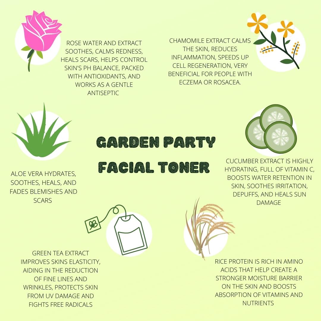 Garden Party Facial Toner