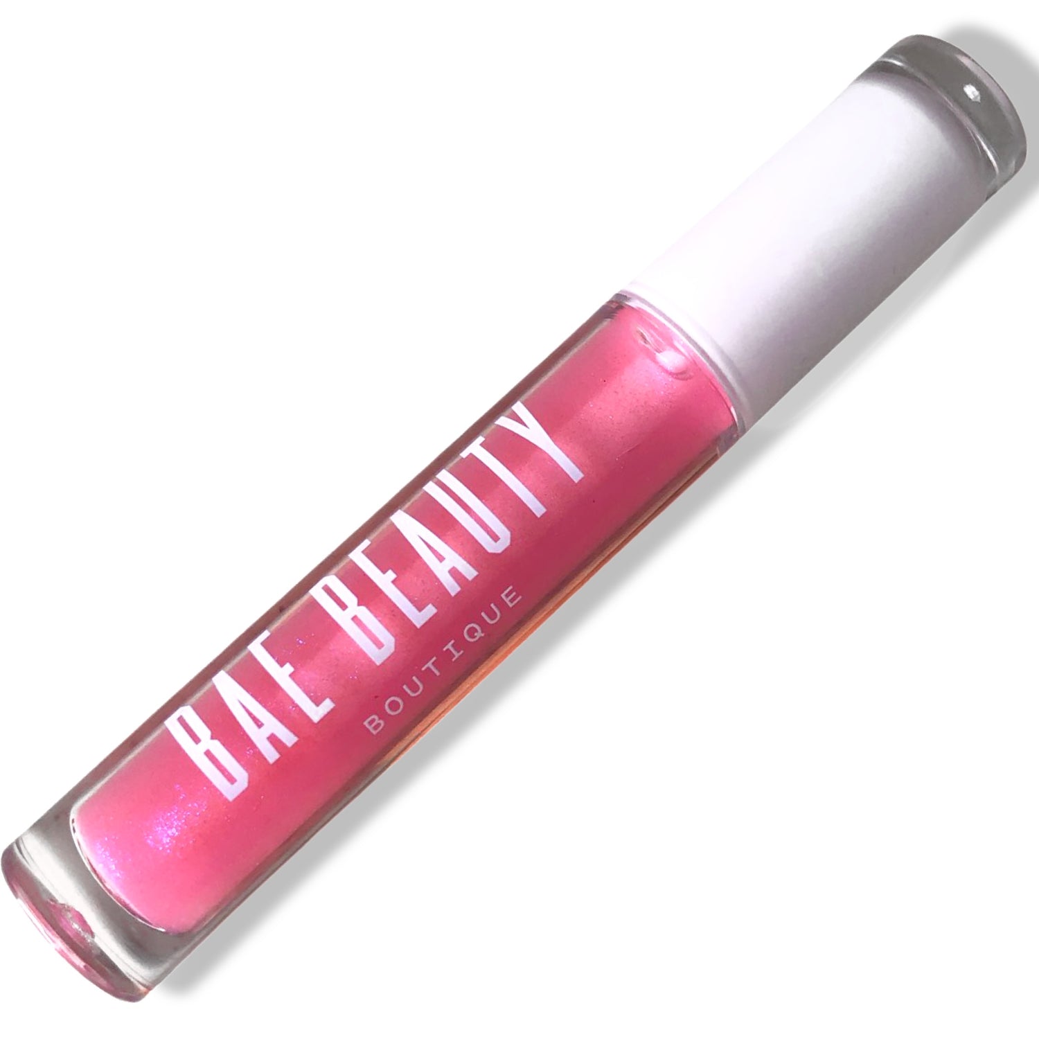Bae” Ultra Sheer Pink Lip Gloss –